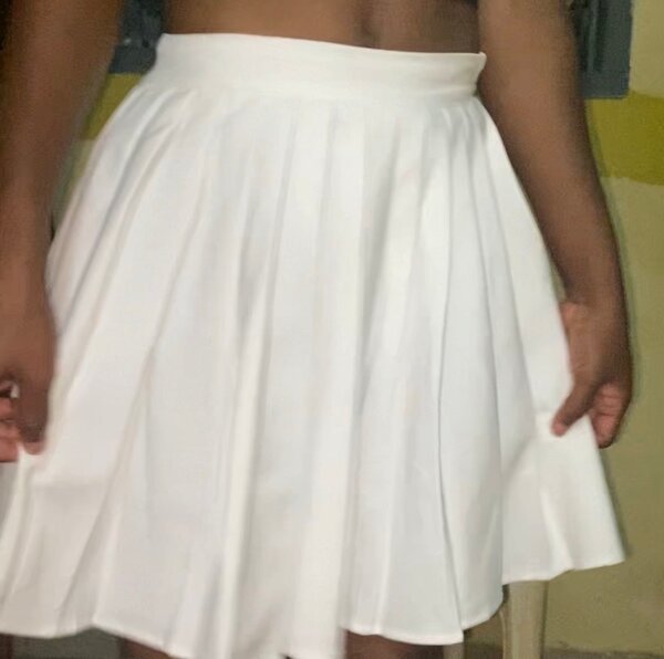 Jupe plissée rose tendance