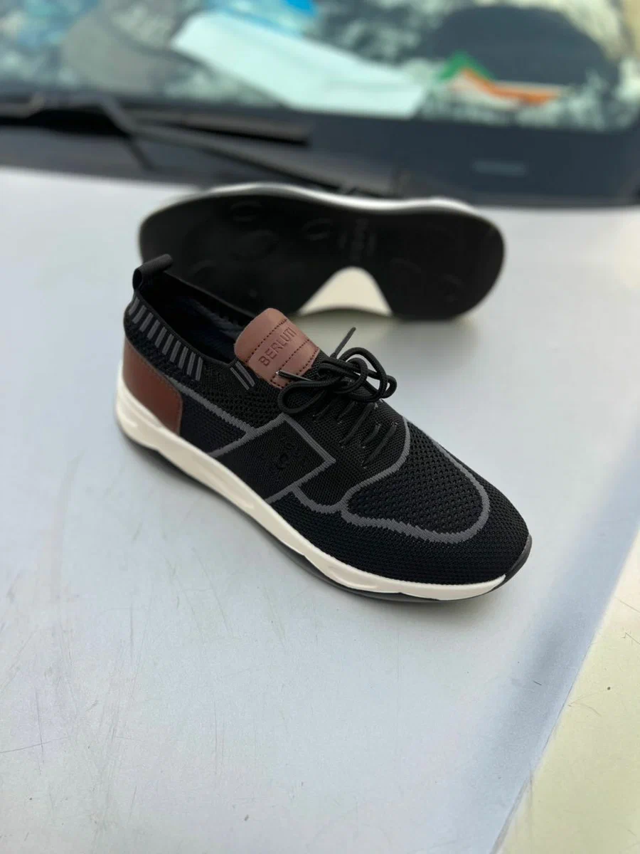 Baskets en maille respirante