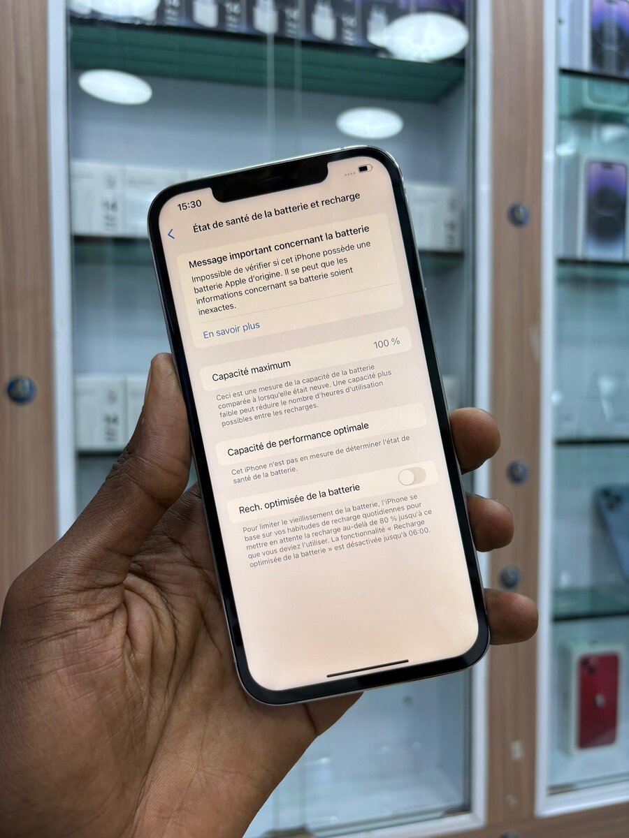 iPhone 12 Pro Max Blanc