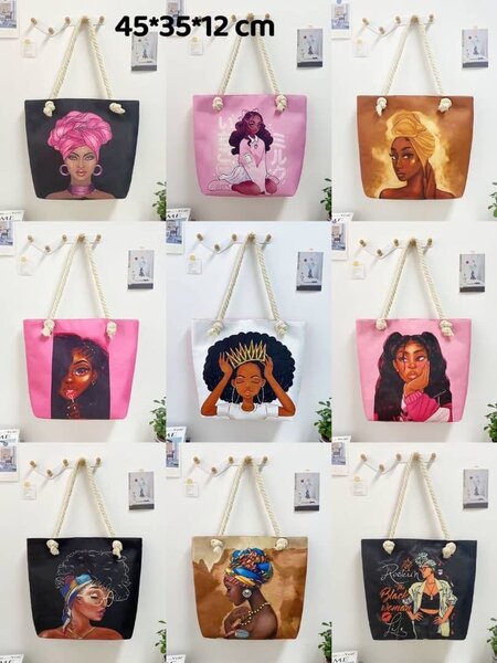 Sac cabas bohème afro