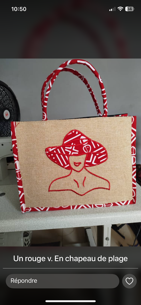 Sac cabas en toile chic