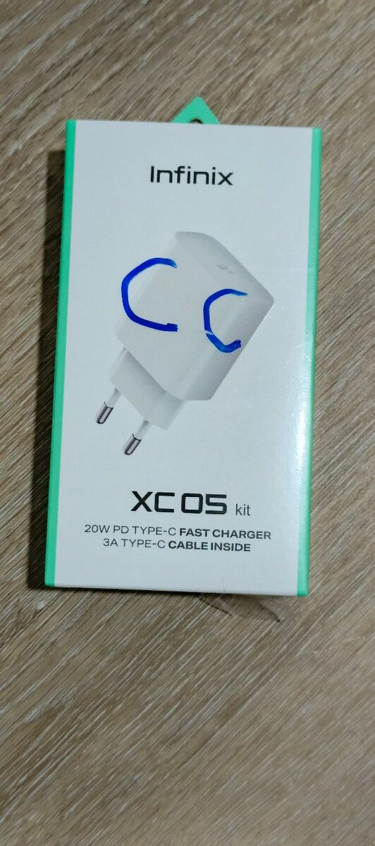 Chargeur infinix Type-C à Type-C XC05