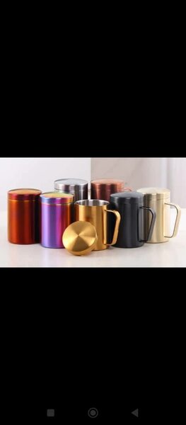 Mug en acier inoxydable