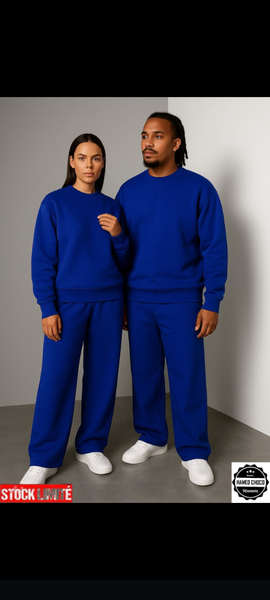 Ensemble de Survêtement Bleu Unisexe