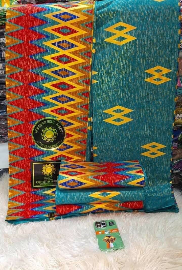 pagne Kente Gold