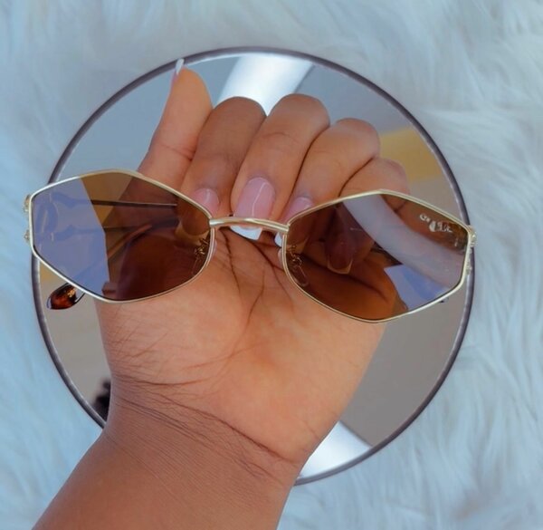 Lunettes de Soleil Hexagonales