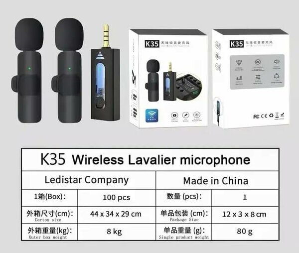 Microphone sans fil K35