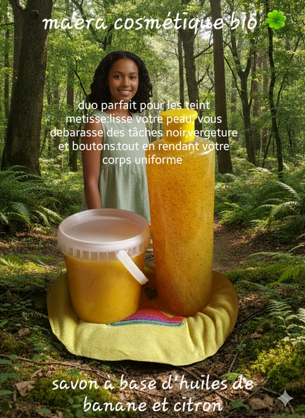 Savon à base d'huile de carote