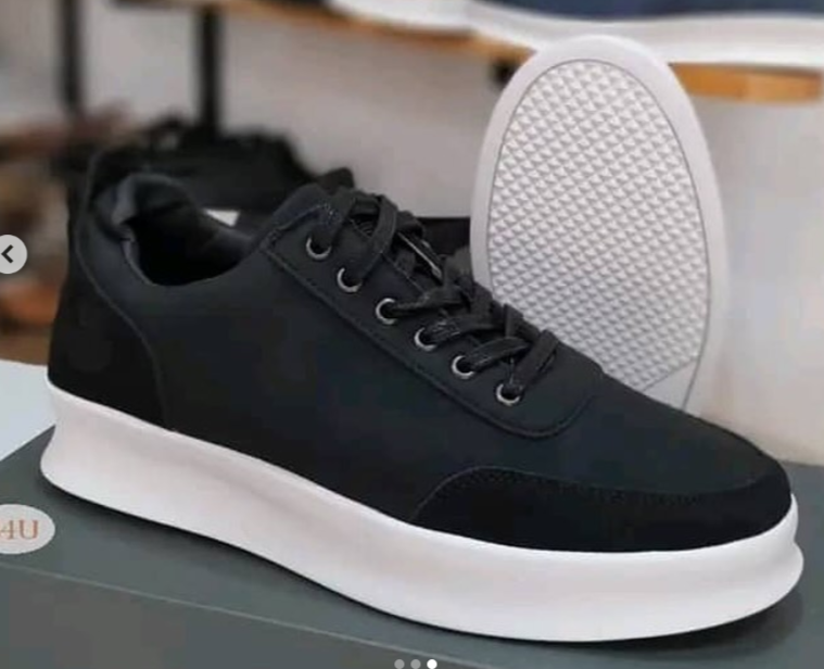 Men's sneakers, black 