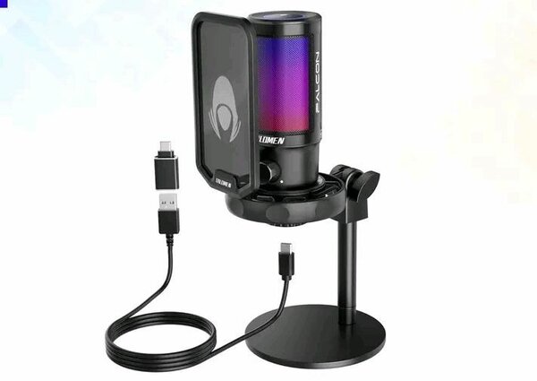 Microphone USB RGB LED