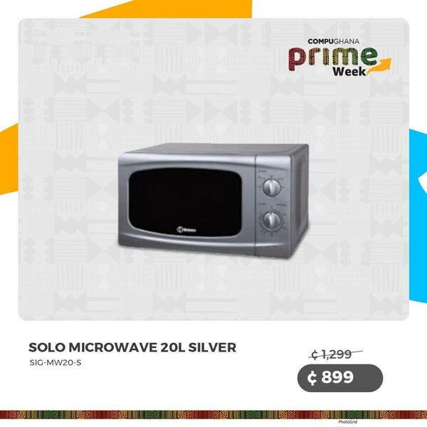 Solo Microwave 20L Silver