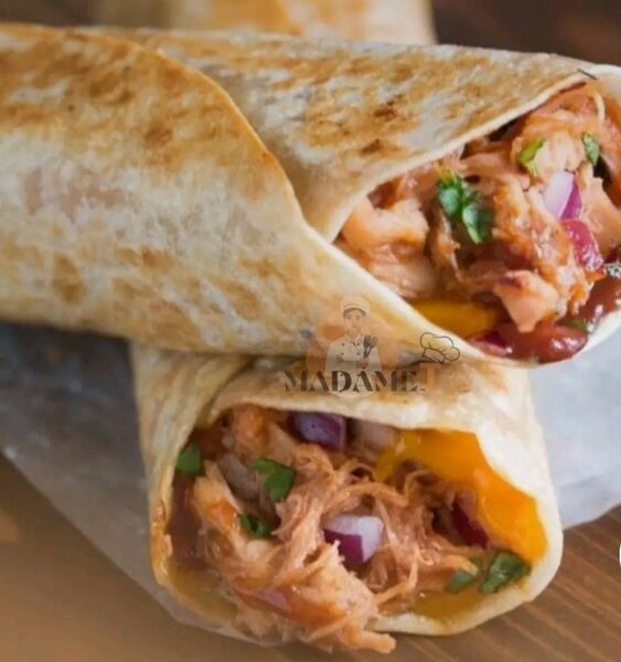 Délicieuses Wraps au Poulet