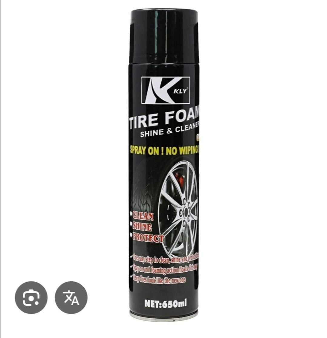 Mousse Nettoyante Pneus 650ml