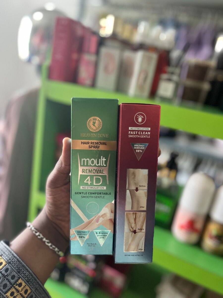 Spray d'épilation douce 4D