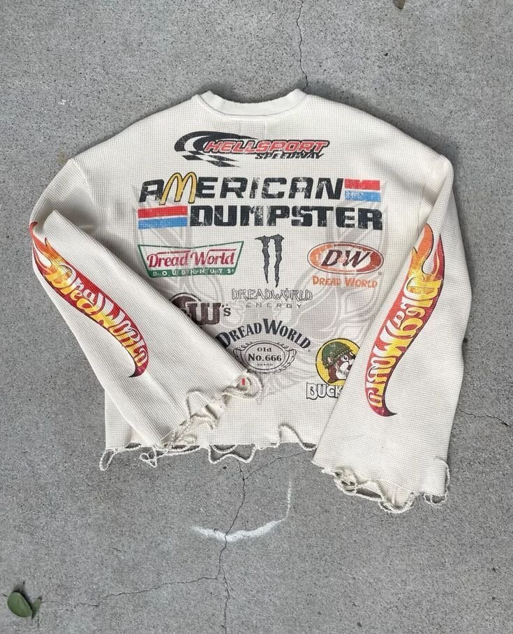 Pull graphique vintage