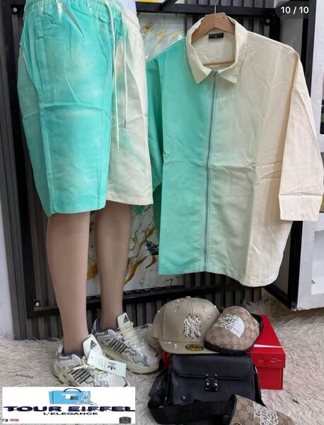 Ensemble Chemise et Short Coloré