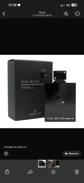 Parfum Musamam Oud Hommes