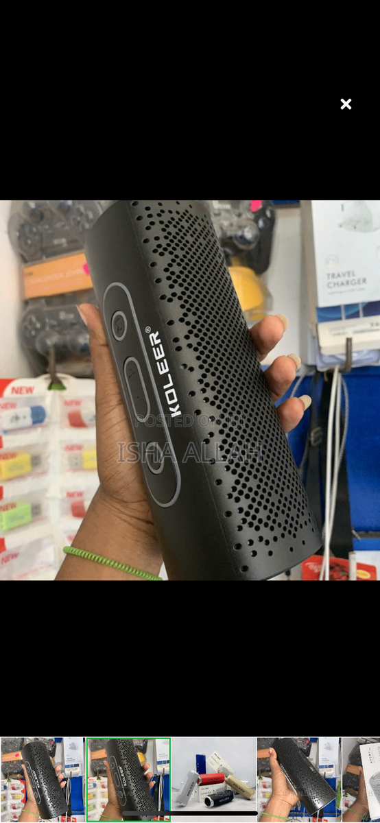 Outdoors portable speakers