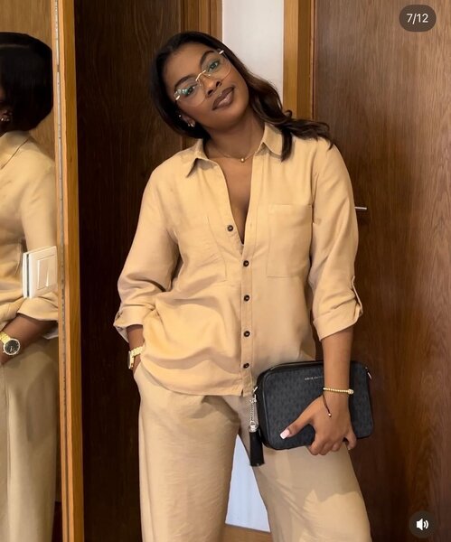 Chemise et pantalon en lin