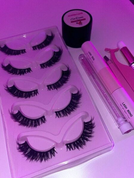 Extension de cils volumineux