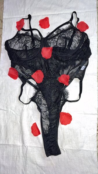 Body dentelle noir seducteur