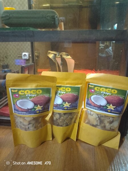 Chips de Coco Exotiques