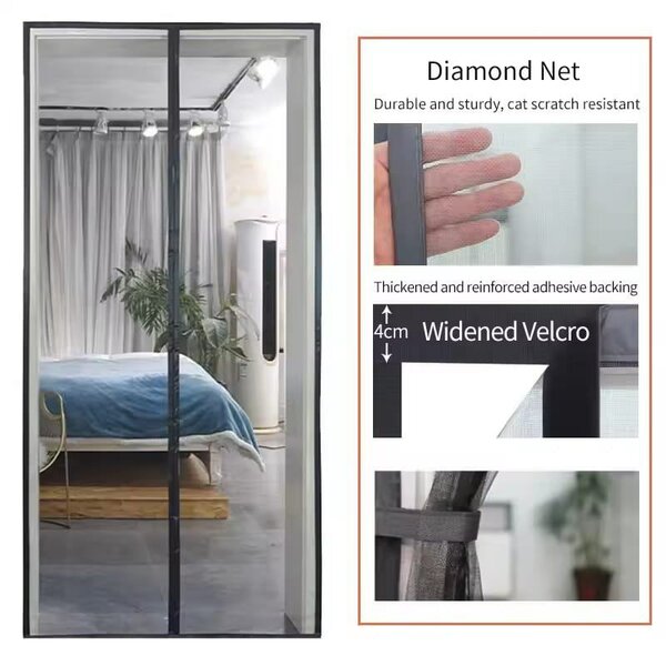 Moustiquaire Magnétique Porte