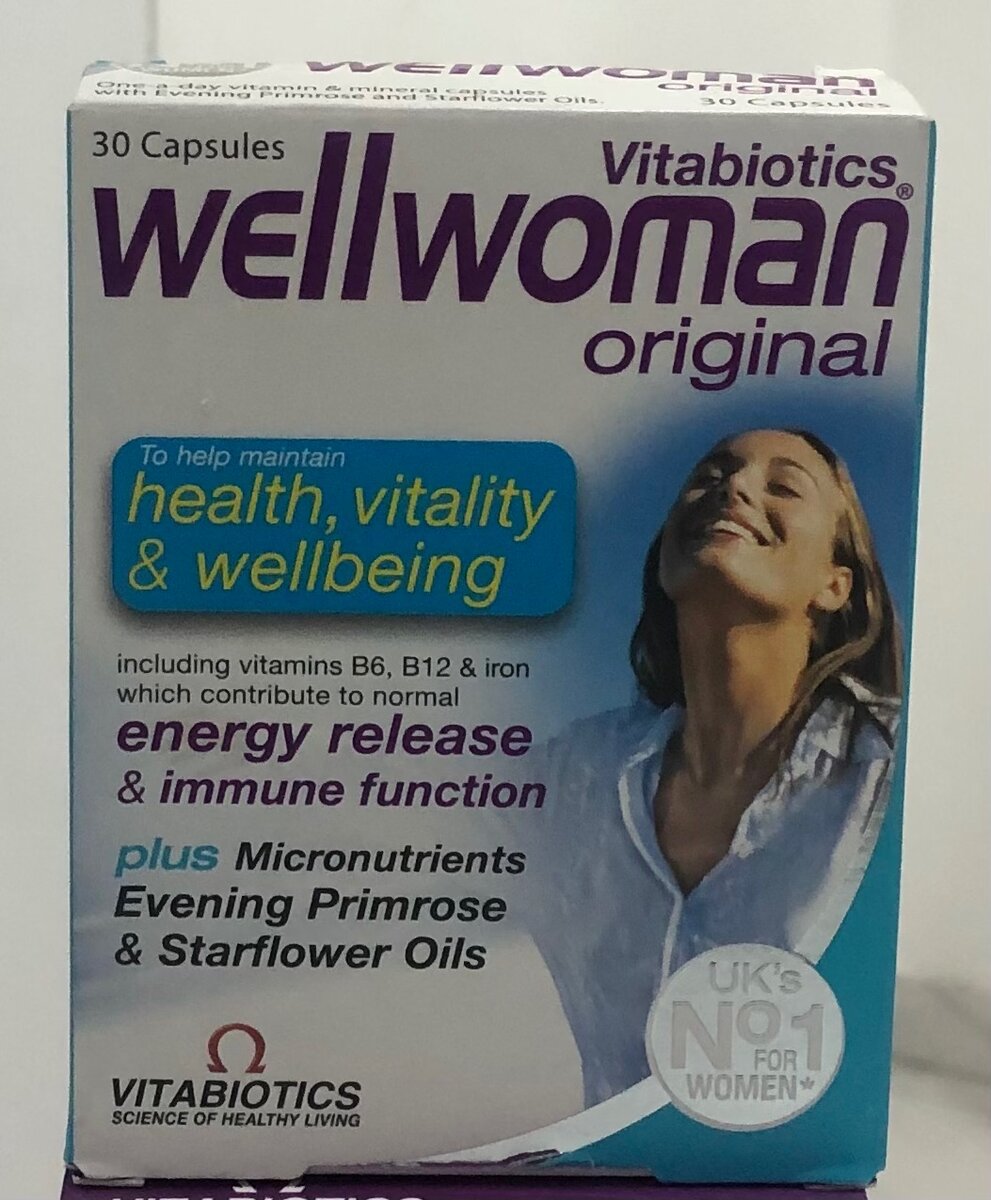 WELLWOMAN ORIGINAL CAPSULES 30,s