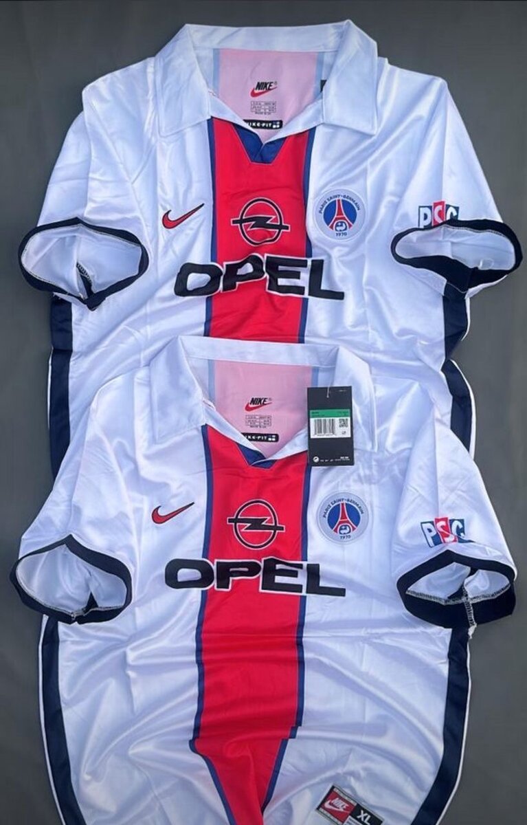 Maillots de football rétro unisexes