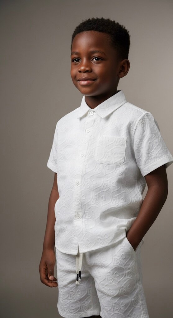 Ensemble blanc pour enfant