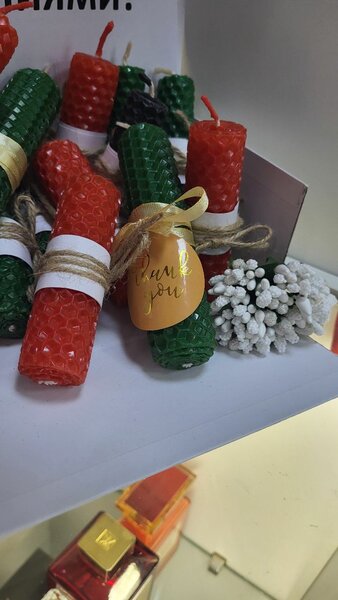 Свечи из натурального воска