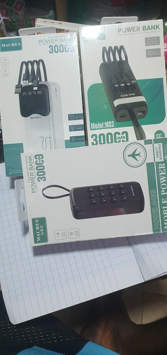 Portable Power Bank 30000mAh