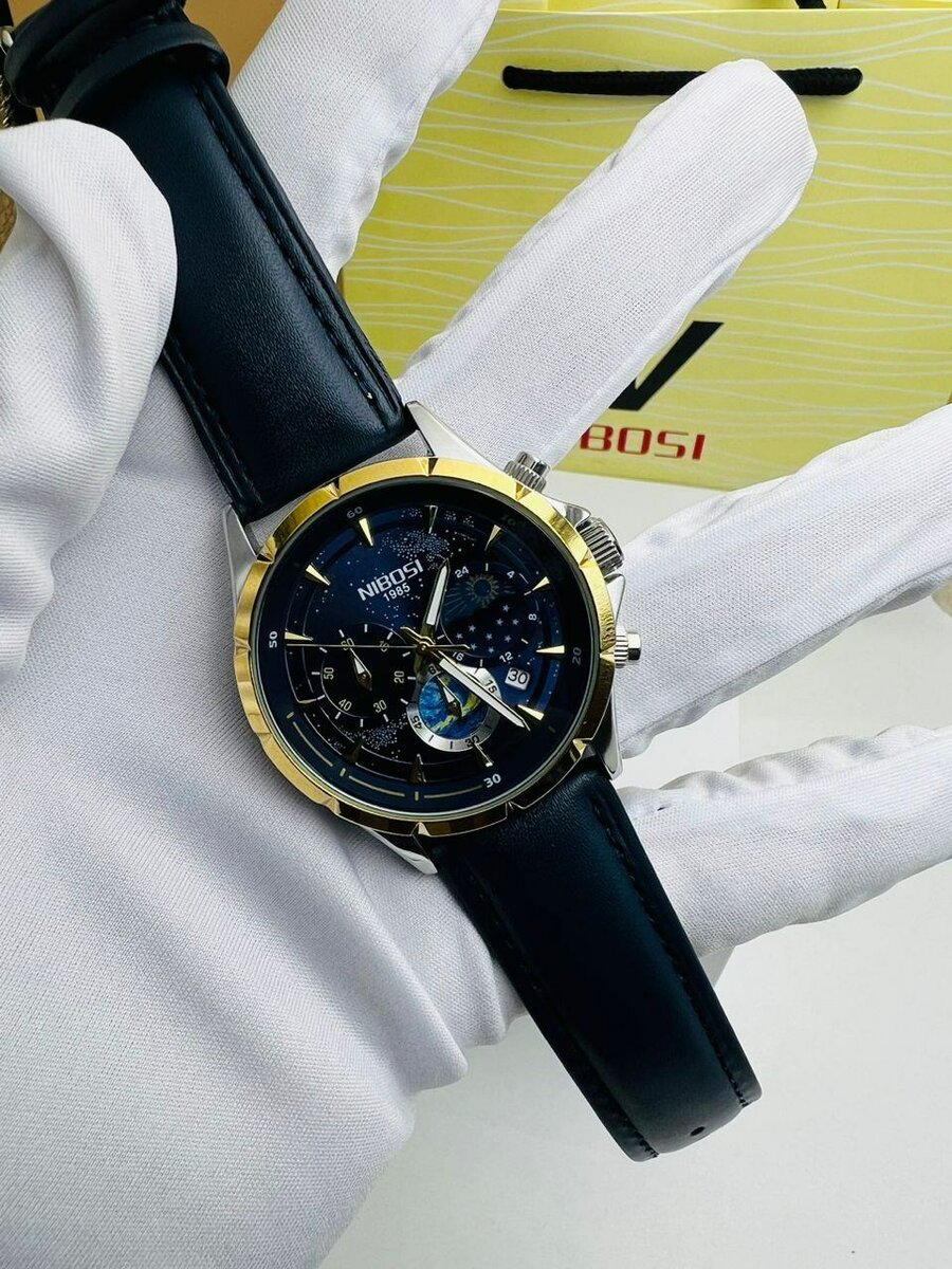 Montre Homme  LUXE  NIBOSI