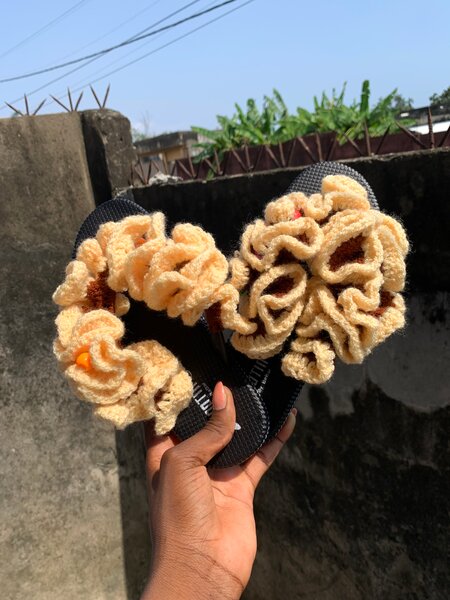 Sandales tricotées élégantes