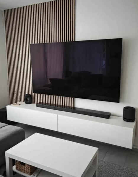 Meuble TV mural moderne