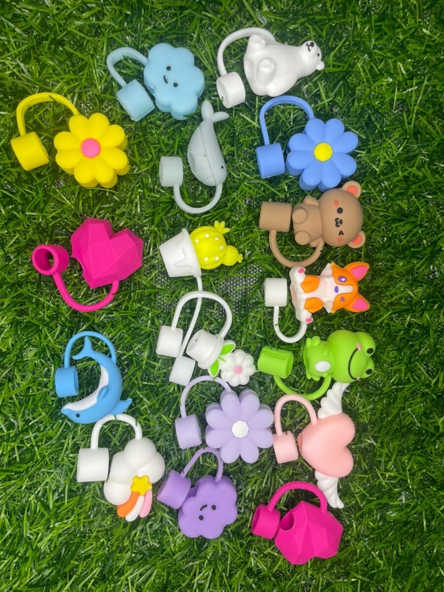 Bouchons de paille en silicone