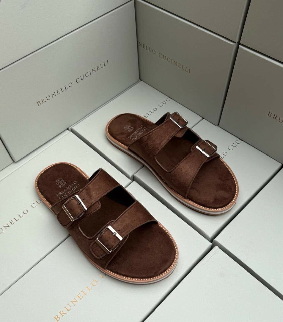 Sandales en cuir Brunello