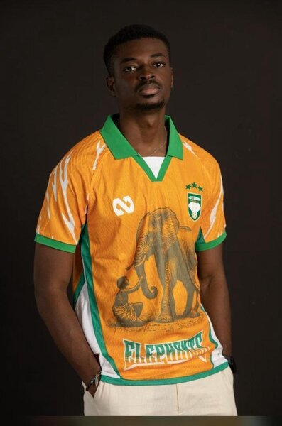Maillot de Football Éléphant