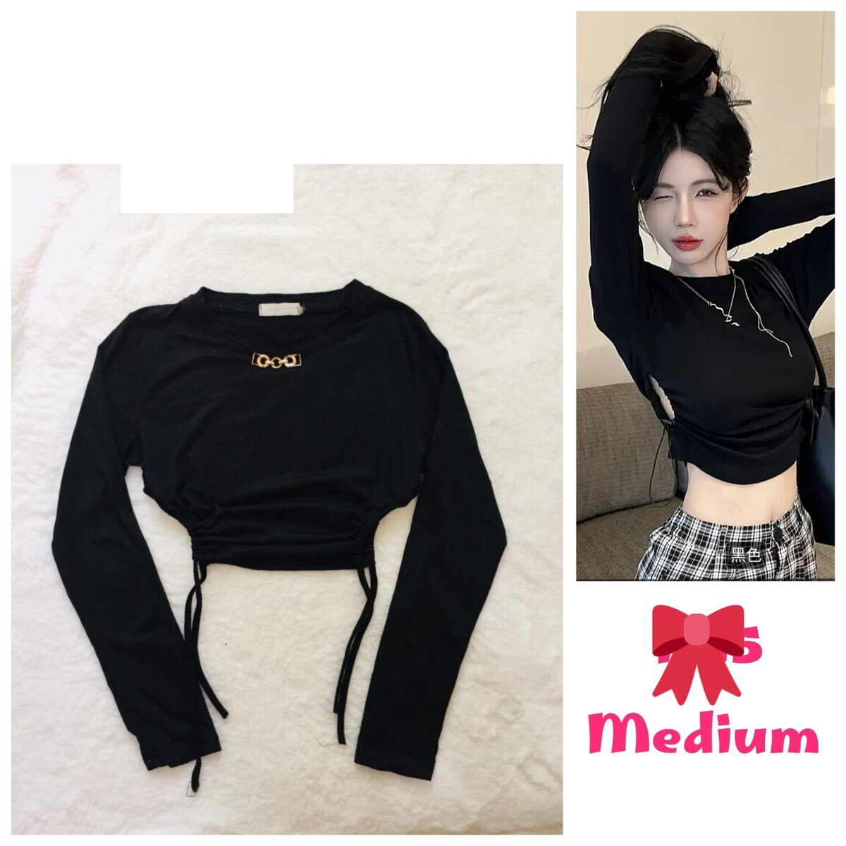 Salaula crop tops and tops