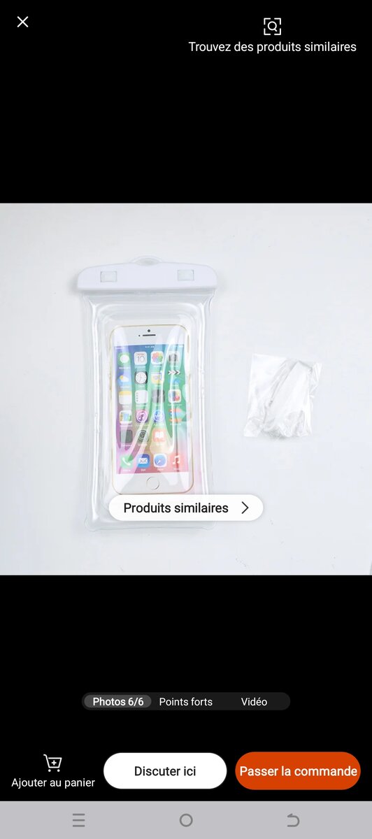 Coque Étanche Téléphone IPX8