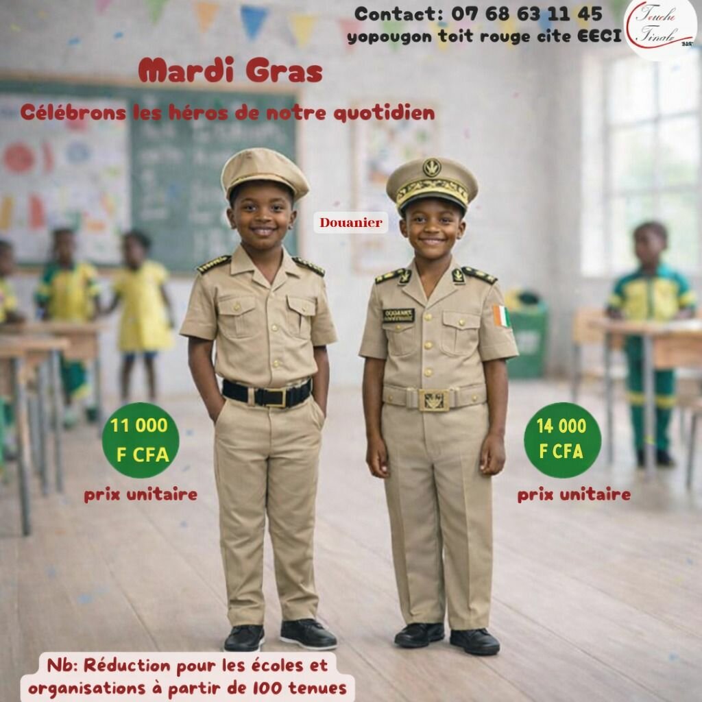 Costume enfant hôtesses