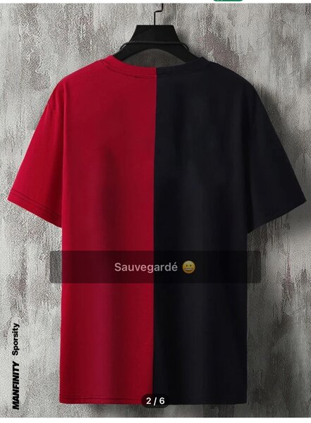 T-shirt homme taille XXL marque Shein