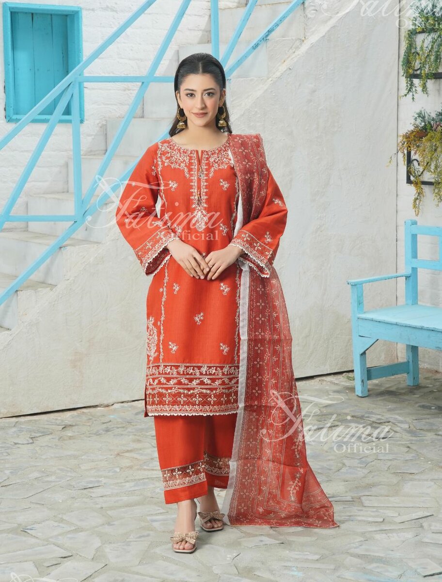 Organza 3 Peace Suit