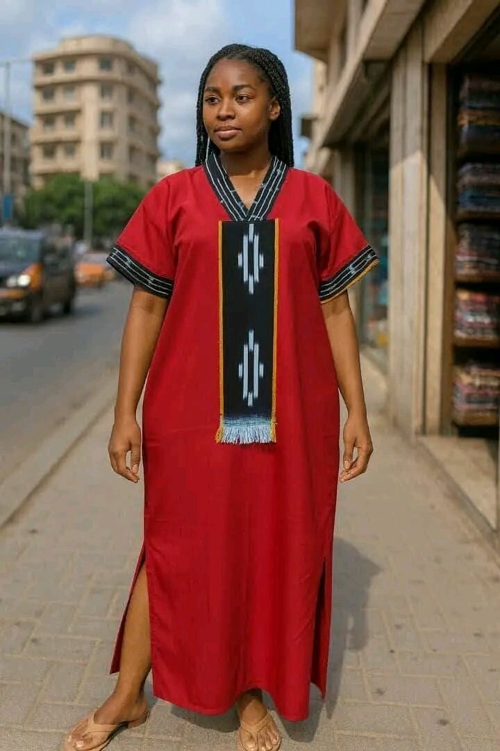 Robe Caftan Ethnique Élégant