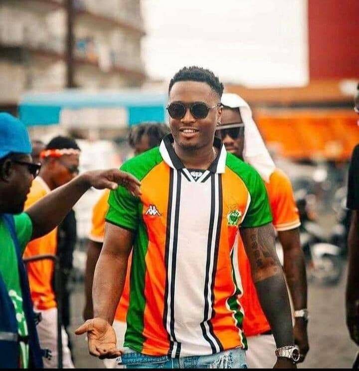 Maillot côte d'Ivoire rétro