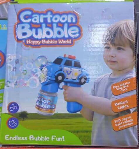 Pistolet à bulles policier enfant