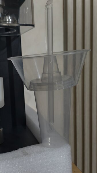Clear Plastic Funnel Set