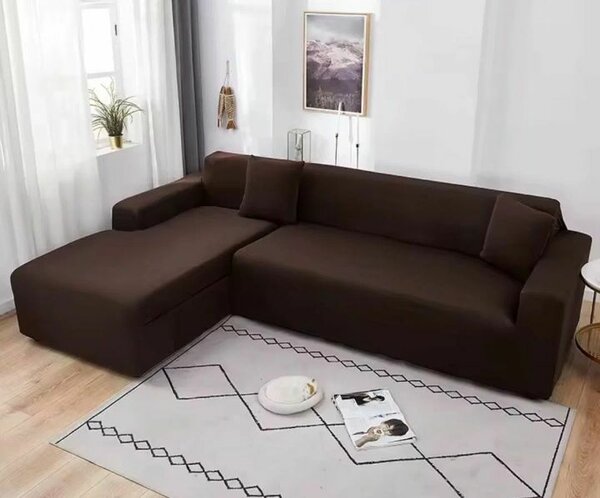 Housse extensible canapé angle