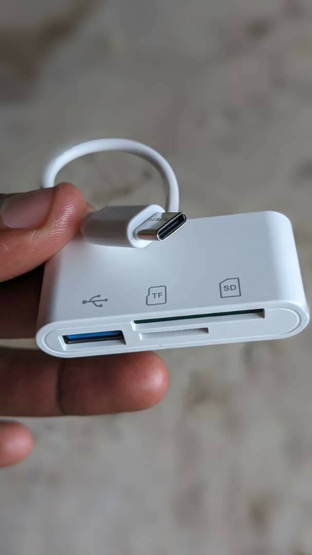 3 in 1 type c OTG adapter