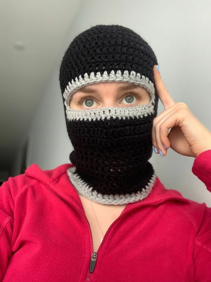 Cagoule tricotée tendance